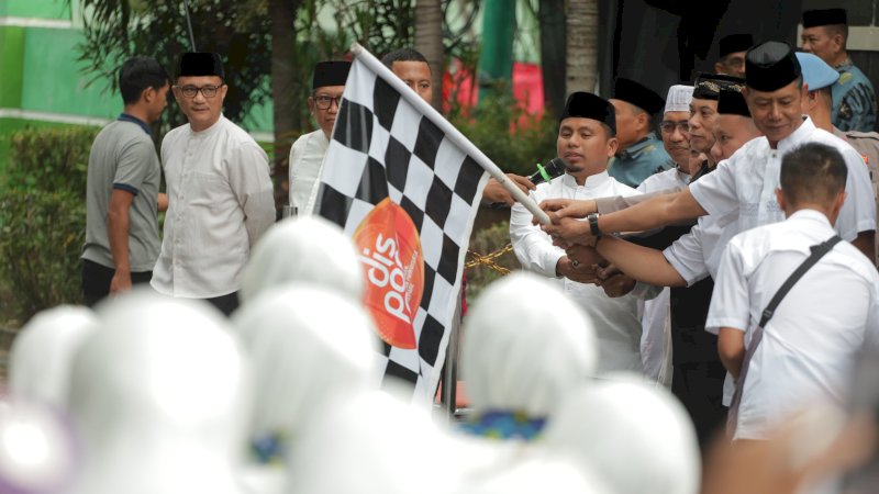 Tasming Hamid Lepas Pawai 1 Muharram, Parepare Semarak dengan Nuansa Religius