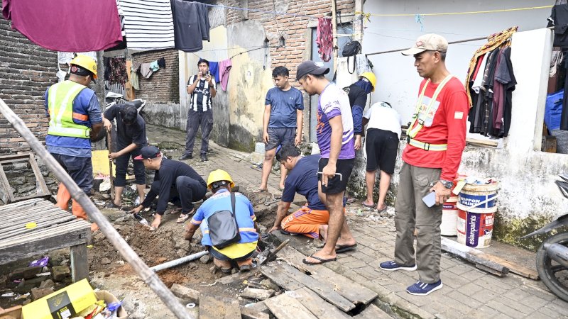 Realisasi Sambungan Gratis PDAM Masuki Hari Kedua