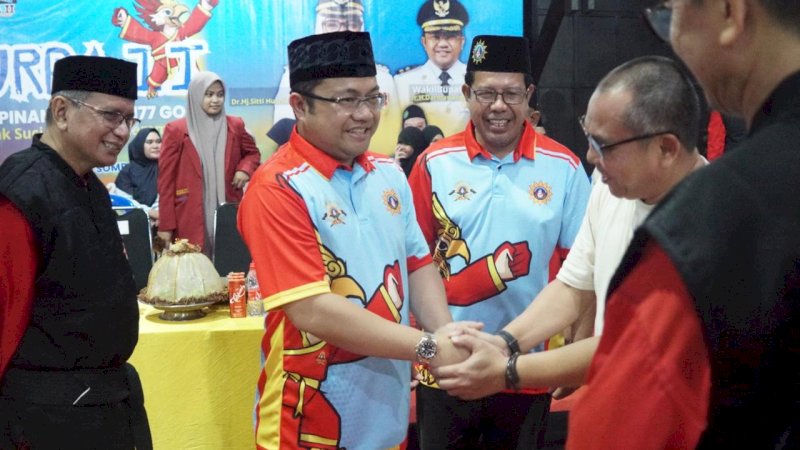 Wabup Gowa Buka Kejurda II Tapak Suci, Apresiasi Prestasi Atlet Hingga Kancah Internasional