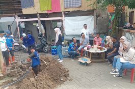 PDAM Makassar Terus Genjot Sambungan Air Bersih Gratis, Lanjut di Jalan Angkasa dan Tamalanrea
