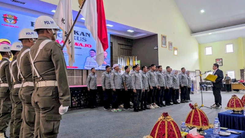 Wakil Bupati Wajo Hadiri Pelantikan KONI
