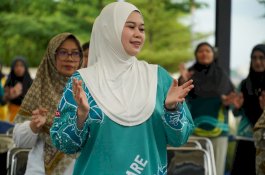 TP PKK Parepare Gelar Senam Bersama Lansia dan Promosikan Produk UMKM Lokal