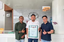 Kalla Toyota Alauddin Raih Penghargaan Bengkel Terbaik Tingkat Kota Makassar pada Hari Lingkungan Hidup Sedunia 2025