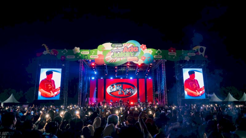 Festival Ada Jalan Sukses Goyang Makassar, Ribuan Warga Padati Sport Center Telkom