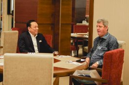 Management Four Points by Sheraton Makassar Sambut Hangat Duta Besar Palestina   