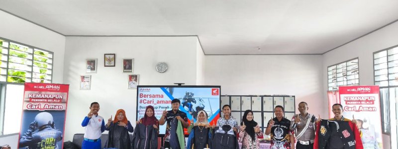 Tekankan Pentingnya Berkendara Aman, Kali Ini Asmo Berbagi Ilmu Dinas Pendidikan Sulsel