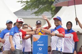 Pertamina Patra Niaga Sulawesi Gelar Turnamen Voli Pertamina Cup III: Dorong Prestasi dan Sportivitas Generasi Muda Sulsel