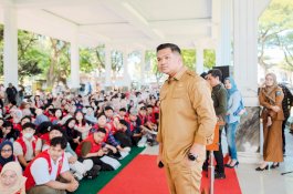 Bupati Bantaeng Uji Nurdin Sambut 767 Peserta KKN Unhas