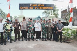 Bupati Gowa Resmikan Gerbang Baru Koramil Tinggimoncong
