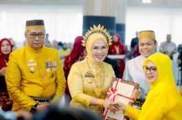 Bupati Barru dan Wabup Hadiri Puncak Peringatan Hari Jadi Kabupaten Barru
