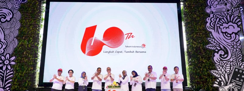 Enam Dekade Telkom: Langkah Cepat, Tumbuh Bersama untuk Masa Depan Digital Indonesia