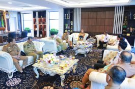 Pemkab Barru Sambut Kerjasama Balai Latihan Kerja Pangkep