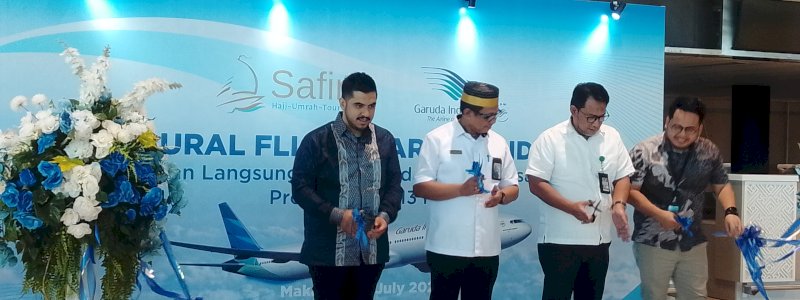 Makin Mudah ke Tanah Suci, Garuda-Safina Buka Rute Umrah Langsung dari Indonesia Timur