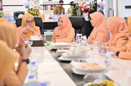 Pengurus Dharma Wanita Persatuan Kota Makassar periode 2025 - 2029 Resmi Dikukuhkan