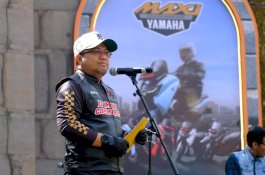 Wabup Gowa Hadiri Perayaan Satu Dekade Maxi Yamaha Day 2025 di Malino