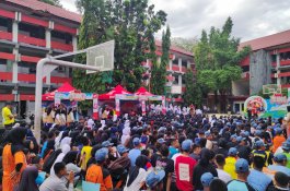 Honda Student Star oleh Asmo Sulsel Dapat Antusiasme Penuh dari Siswa SMKN 4 Makassar