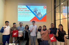 Menjelang OMR 2025, Asmo Sulsel Gandeng Jurnalis Kendari Gaungkan Keselamatan Berkendara