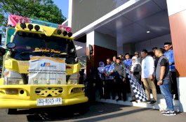 Bupati Gowa Lepas Bantuan Pangan Beras Juni–Juli 2025, Minta Penyaluran Dikawal dan Tepat Sasaran