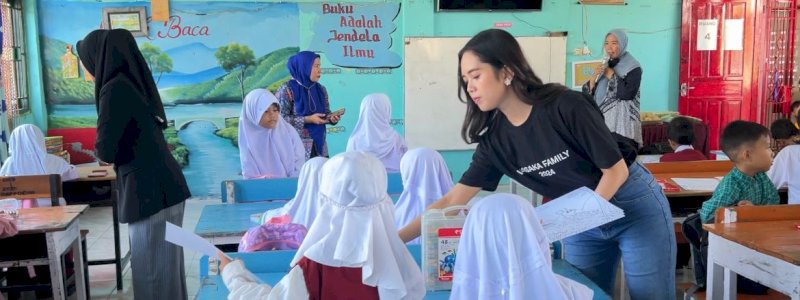 Rayakan Hari Anak Nasional, Vasaka Hotel Makassar Ajak Siswa SD Ekspresikan Kreativitas Lewat Mewarnai