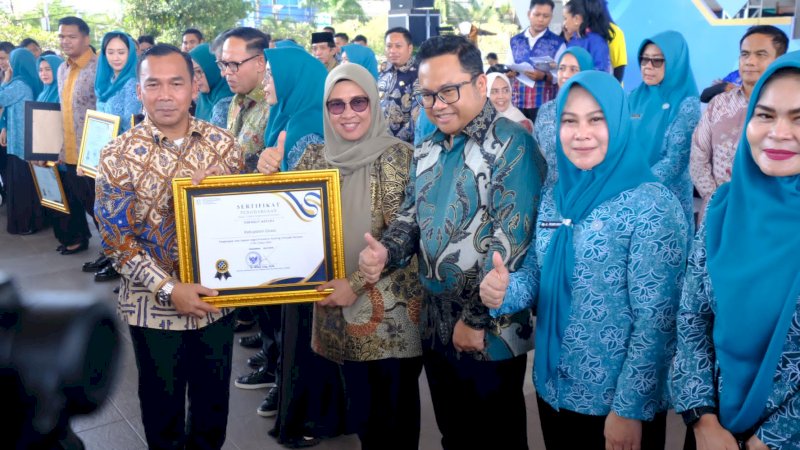 Hati Damai Terima Penghargaan Nasional Atas Keberhasilan Program Keluarga dan Penurunan Stunting