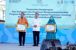 Pemprov Sulsel Raih Penghargaan Quick Wins dari Kemendukbangga/BKKBN