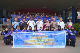 Bupati Maros Chaidir Syam Lepas 62 Atlet Ikut Seleksi Porprov