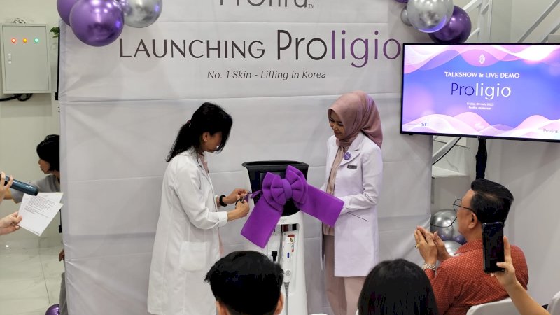 Mesin Oligio dari Korea diperkenalkan pertama kali di Klinik Profira Makassar