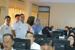 Ratusan ASN Wajo Jalani Uji Kompetensi Dipantau Langsung Bupati Andi Rosman