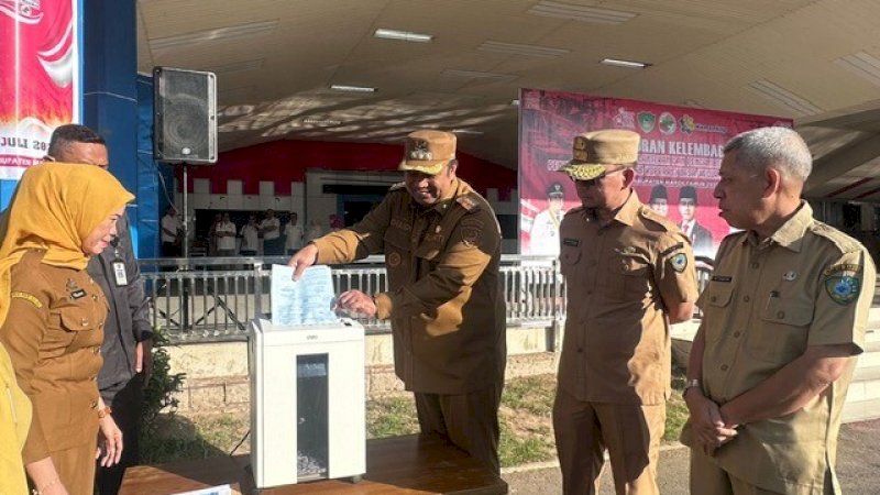 Pemkab Maros Musnahkan 746 Berkas Arsip Tidak Bernilai Guna