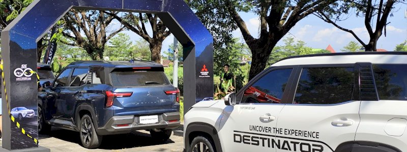SUV Tangguh dan Elegan: Mitsubishi Destinator Diperkenalkan Lewat Test Drive Massal
