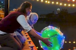 Pelepasan 1500 Lampion Jadi Simbol Harapan dan Kebersamaan