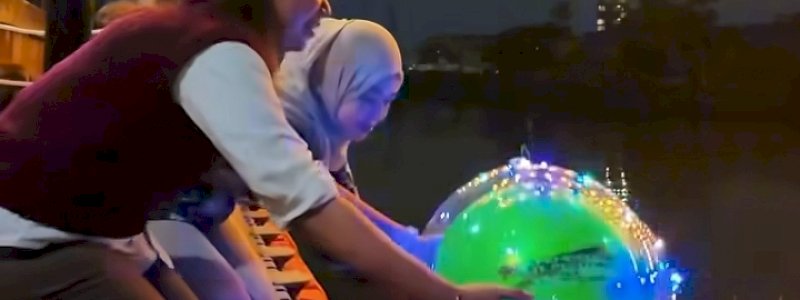 Pelepasan 1500 Lampion Jadi Simbol Harapan dan Kebersamaan