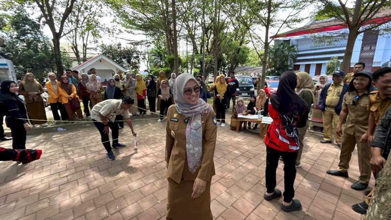 Semarak Lomba Jelang HUT ke-80 RI di Gowa