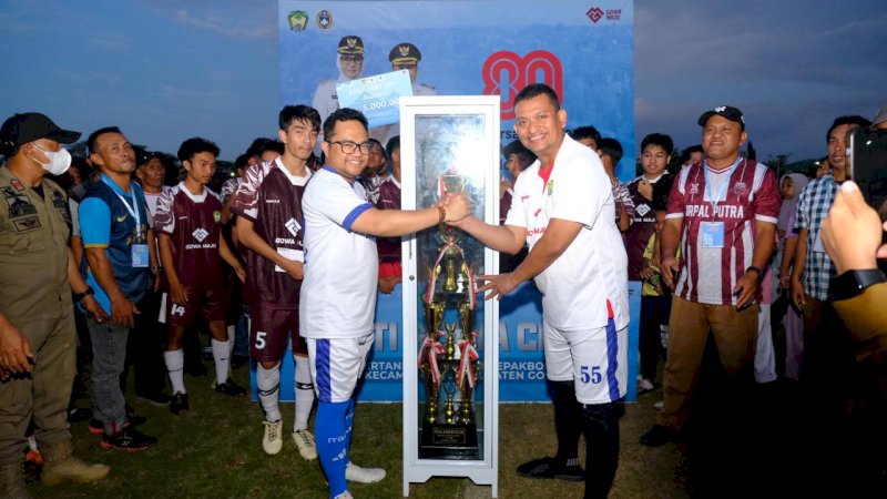 Wabup Gowa: Bupati Cup Jadi Ajang Cetak Pemain Muda Berbakat