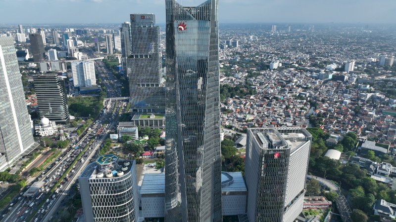 Telkom mencatat pendapatan konsolidasi Rp83,0 Triliun