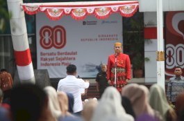 Pelindo Group Wilayah Kerja Makassar Gelar Upacara Peringatan HUT ke-80 Kemerdekaan RI