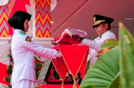 Peringatan HUT ke-80 RI di Wajo Berlangsung Khidmat, Bupati Andi Rosman Inspektur Upacara