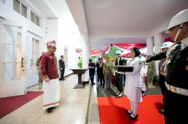 Sekprov Sulsel: Paskibraka Tampil Luar Biasa