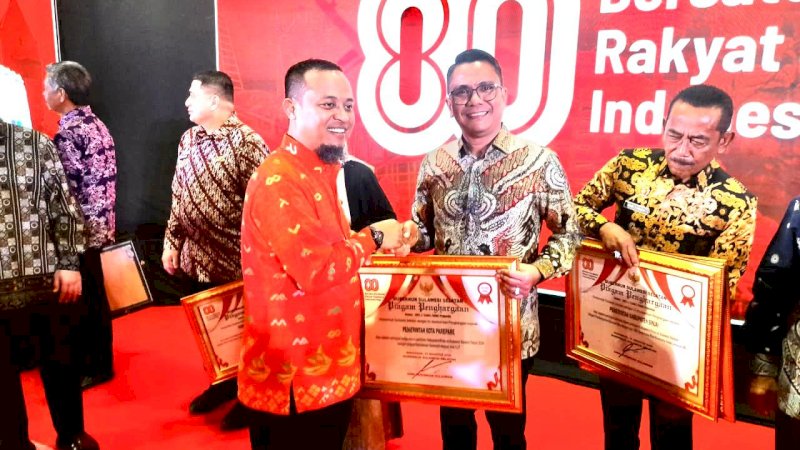 Parepare Raih Penghargaan Daerah dengan Tingkat Kemiskinan Terendah di Sulsel