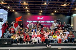 Asmo Sulsel dan Honda PCX Rayakan Independence Day Bersama Anak-Anak 