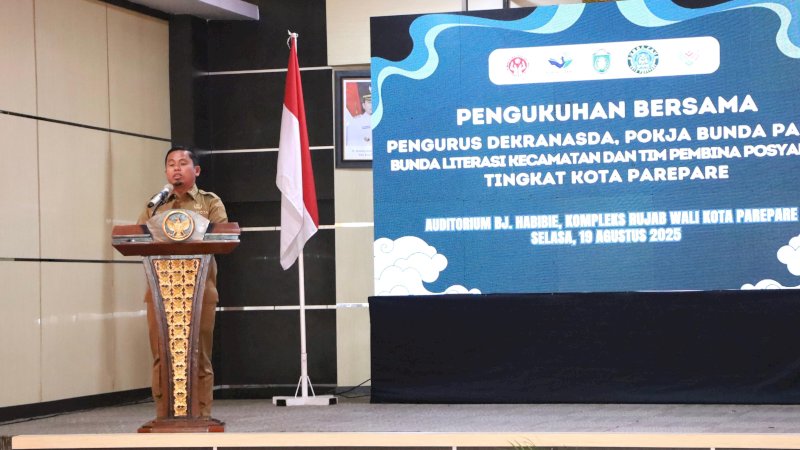 Tasming Hamid Kukuhkan Sejumlah Organisasi Strategis, Tekankan Peran Perempuan dalam Pembangunan Parepare