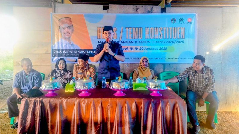 Dirga Dwi Putra Ashar Serap Aspirasi Warga Sajoanging di Dapil V
