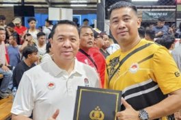 Anggota Polres Wajo Raih Pin Emas Kapolri Usai Berjaya di World Police & Fire Games 2025