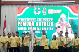 Komda Pemuda Katolik Sulsel Periode 2025/2028 Resmi Dilantik, Dorong Toleransi dan Kolaborasi Sosial