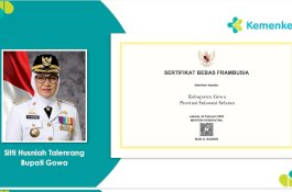 Kabupaten Gowa Raih Sertifikat Bebas Frambusia dari Kemenkes
