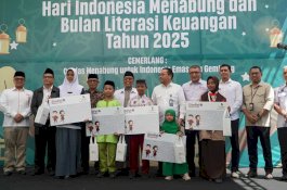 Santri Bone Jadi Agen Perubahan: OJK, LPS, dan Bank Sulselbar Dorong Budaya Menabung Sejak Dini