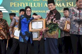 Bupati Gowa Terima Penghargaan dari Kemenag RI