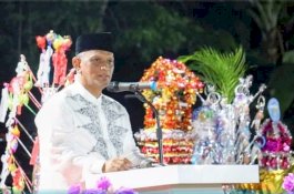 Meneladani Akhlak Rasulullah, Wakil Bupati Wajo Hadiri Maulid Nabi Muhammad SAW
