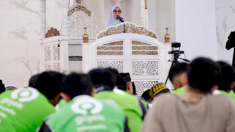 Pemkab Gowa Gelar Zikir dan Doa Bersama, Bagikan 200 Paket Sembako ke Warga dan Driver Ojol