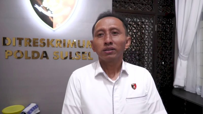 Direktur Reskrimum Polda Sulsel, Kombes Pol Setiadi Sulaksono.
